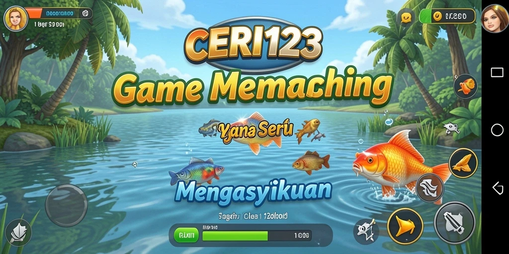 Tangkapan besar dalam gameplay CERI123 yang seru dan mendebarkan.