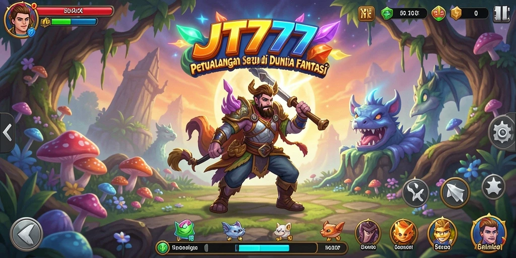 Screenshot gameplay JT777 menampilkan petualangan mendebarkan dengan grafik memukau.