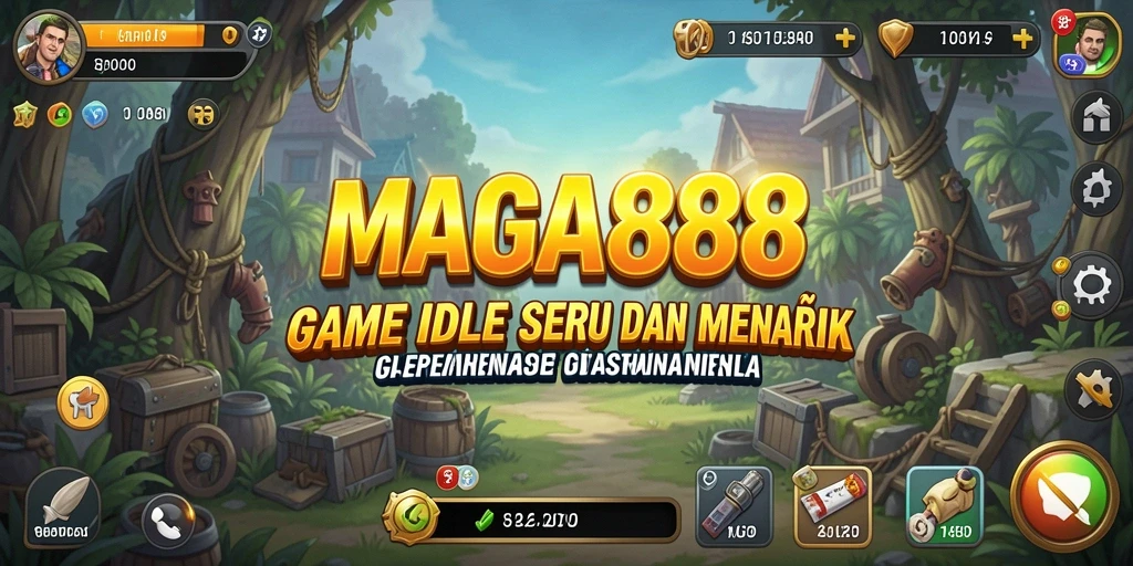 Tampilan gameplay <strong>MAGA888</strong> dengan aksi Idle yang menarik.