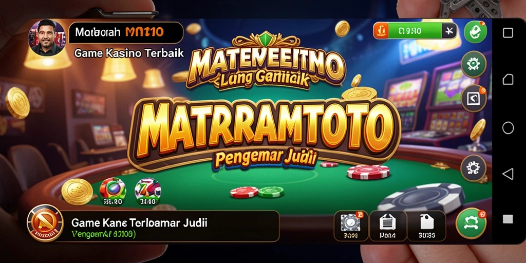 Tampilan menarik dan gameplay seru di MATARAMTOTO.