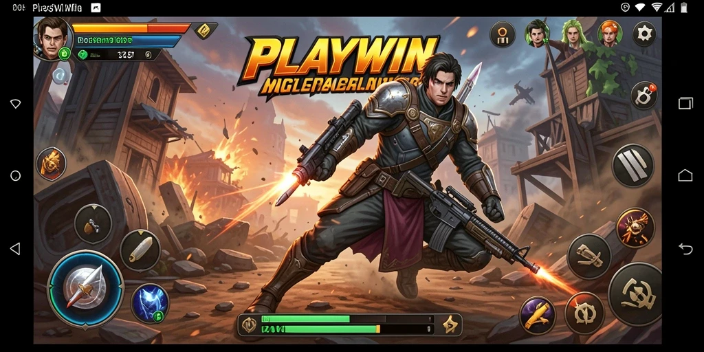 Tangkapan layar permainan PLAYWIN menampilkan aksi mendebarkan dan grafis menawan.